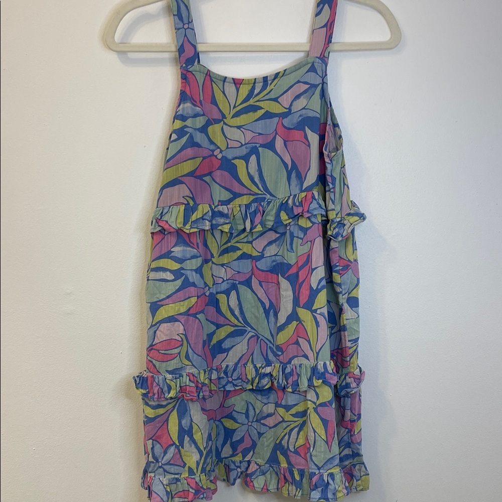 SO Casual Dress - Blue, Pink, Green Size 12 Plus